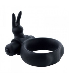 ANILLO PARA EL PENE CON VIBRACIÓN VIBRING TIMELESS NEGRO