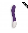 VIBRADOR RECARGABLE CON CALENTAMIENTO FRENZY HEAT MORADO TESTER