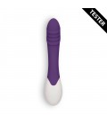 VIBRADOR RECARGABLE CON CALENTAMIENTO FRENZY HEAT MORADO TESTER