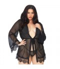 LEG AVENUE ROBE COM CINTO E TANGA