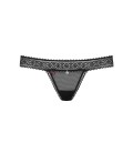 OBSESSIVE 862-THO THONG BLACK