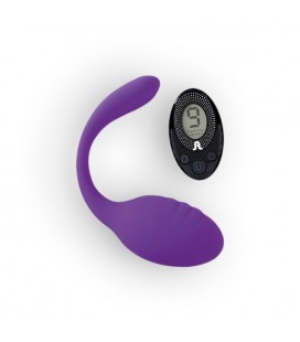 ADRIEN LASTIC SMART DREAM II RECHARGEABLE VIBRATOR WITH MINI REMOTE PURPLE