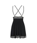 QUEEN SIZE OBSESSIVE LOLITTE BABYDOLL AND THONG BLACK