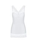 OBSESSIVE MIAMOR CHEMISE AND THONG WHITE