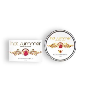 HOT SUMMER MASSAGE CANDLE 150GR