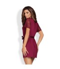 OBSESSIVE MIAMOR ROBE AND THONG RUBY
