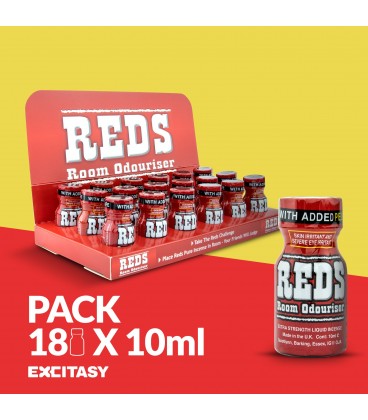 PACK WITH 18 REDS 10ML