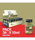 PACK WITH 36 GOLD RUSH 10ML