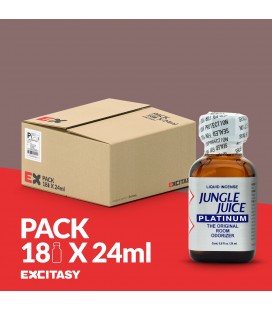 PACK WITH 18 JUNGLE JUICE PLATINUM 24ML