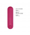 BE GOOD TONIGHT RECHARGEABLE VIBRATING BULLET PINK