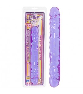 DILDO DUPLO JR. DOUBLE DONG 12'' ROXO