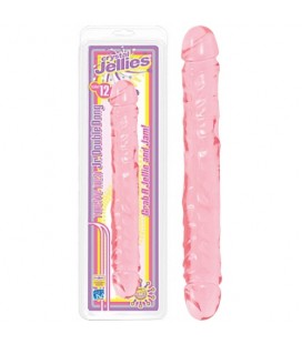 DILDO DUPLO JR. DOUBLE DONG 12'' ROSA