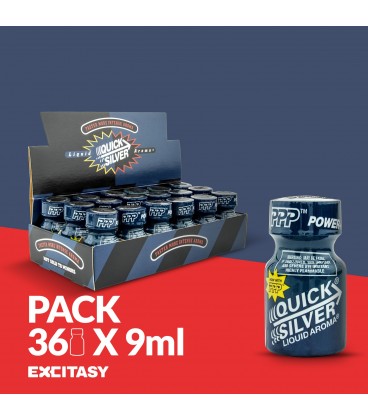 PACK COM 36 QUICKSILVER PWD 9ML