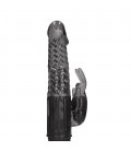 SHOTS TOYS ROTATING RABBIT VIBRATOR BLACK