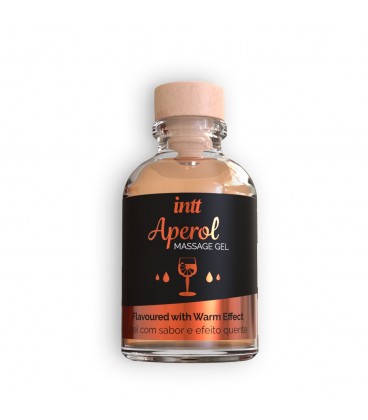 GEL DE MASAJE CON SABOR A APEROL INTT 30ML