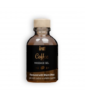 GEL DE MASAJE CON SABOR A CAFE INTT 30ML