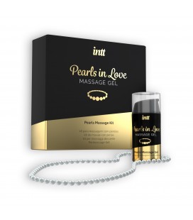 GEL DE MASSAGEM COM COLAR DE PÉROLAS PEARLS IN LOVE INTT 15ML