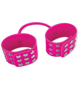 ALGEMAS DE SILICONE SILICONE CUFFS ROSA