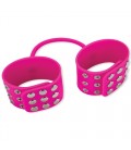 ESPOSAS DE SILICONA SILICONE CUFFS ROSA