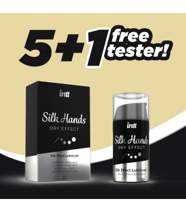 PACK 5 + 1 TESTER INTT SILK HANDS LUBRICANT GEL 15ML