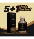 PACK 5 + 1 TESTER INTT COFFEE FLAVOURED MASSAGE GEL 30ML