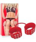 ALGEMAS DE SILICONE SILICONE CUFFS VERMELHAS