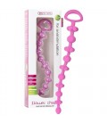 CADEIA DE BOLAS ANAIS FLOWER CHAIN ROSA