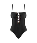 OBSESSIVE BEVERELLE SWIMSUIT BLACK