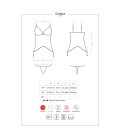 OBSESSIVE CONTICA CORSET AND PANTY BLACK