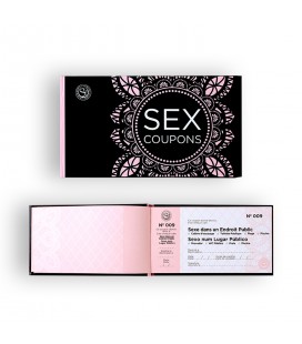 SEX COUPONS EN PORTUGUÉS Y FRANCÉS SECRET PLAY