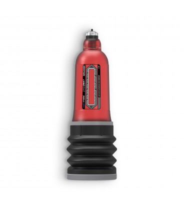 BOMBA PARA EL PENE BATHMATE HYDROMAX 7 WIDE BOY ROJA