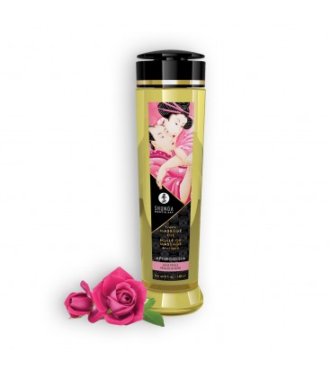 SHUNGA MASSAGE OIL APHRODISIA ROSE 240ML