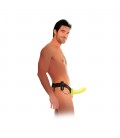 STRAP-ON HUECO CON VIBRACIÓN UNISEX FETISH FANTASY SERIES FOSFORESCENTE