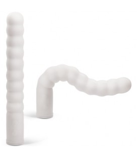 VIBRADOR CON CALENTAMIENTO RECARGABLE ZIG ZAG BLANCO