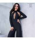 CR-4328 JUMPSUIT BLACK