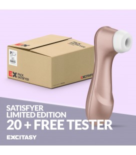 EDICIÓN LIMITADA COMPRE 20 SATISFYER PRO 2 Y LLEVE 1 TESTER GRATUITO