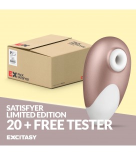 LIMITED EDITION BUY 20 SATISFYER PRO DELUXE AND GET A FREE TESTER