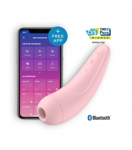 ESTIMULADOR CURVY 2+ CON APP SATISFYER ROSA