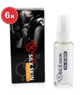 PACK CON 6 ACEITES CORPORALES EXCITE SILK SKIN 6 x 30ML
