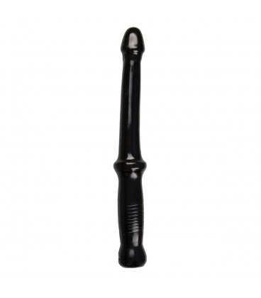 ANAL PUSH DILDO WITH HANDLE BLACK