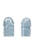 DILDO DUPLO JR. DOUBLE DONG 12'' TRANSPARENTE