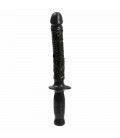 MANHANDLER DILDO WITH HANDLE BLACK