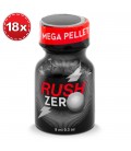 PACK COM 18 RUSH ZERO POPPERS 9ML