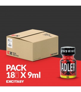 PACK COM 18 ADLER POPPERS 9ML