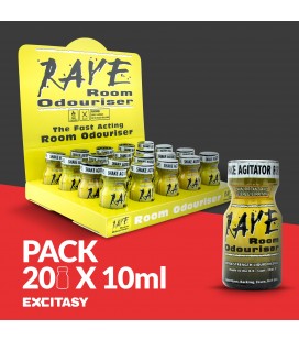 PACK WITH 20 RAVE 10ML