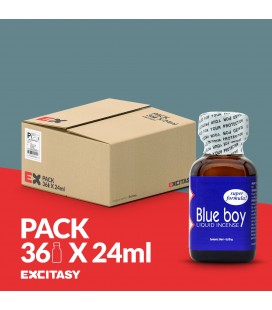PACK WITH 36 BLUE BOY 24ML