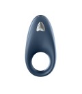 ANILLO VIBRADOR CON APP Y BLUETOOTH POWERFUL ONE RING SATISFYER AZUL