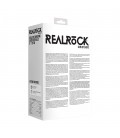 VIBRADOR REALÍSTICO 8" COM TESTÍCULOS REALROCK PRETO