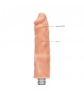 REALISTIC VIBRATING DILDO 10" REALROCK FLESH