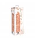 REALISTIC VIBRATING DILDO 10" REALROCK FLESH